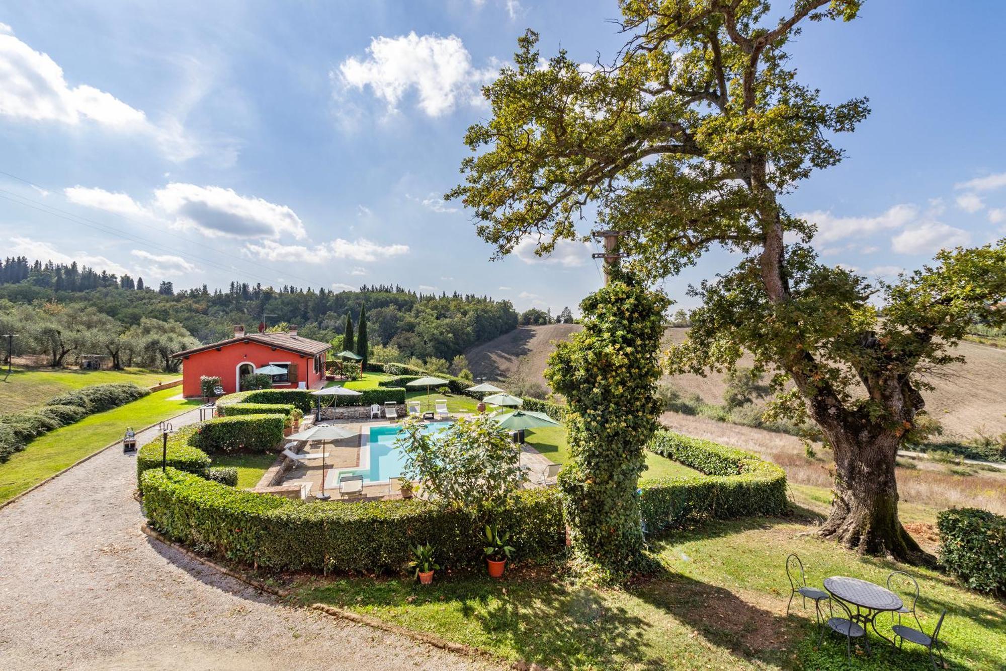 Agriturismo Maramaldo Castelfiorentino Bagian luar foto